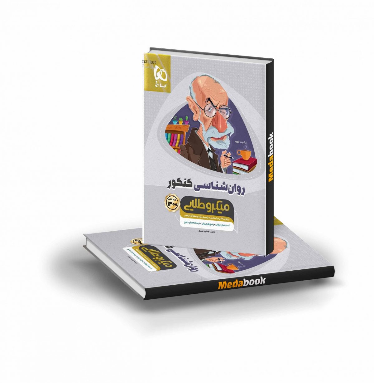 کتاب روانشناسی جامع کنکور انسانی مینی میکرو طلایی گاج scaled