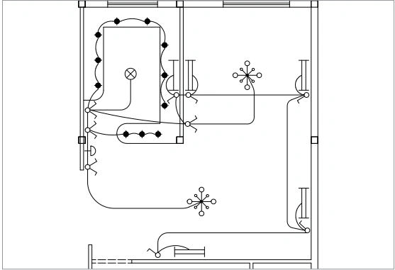 آموزش تأسیسات الکتریکی در کتاب دانش فنی تخصصی معماری داخلی